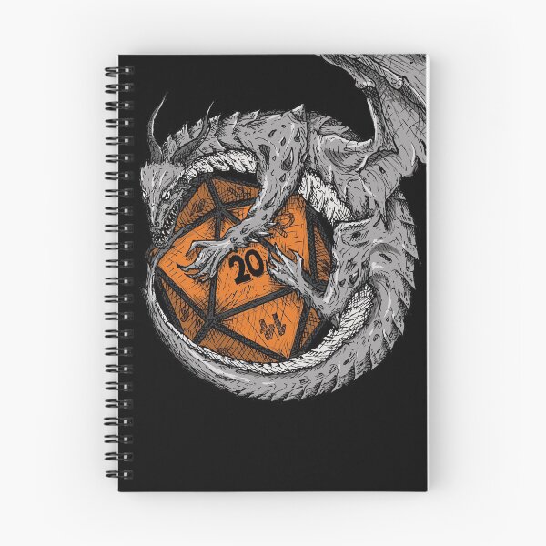 Item preview, Dragon's Horde Collection 2 - Dungeons and Dragons - Silver and Orange designed and sold by Dylan Nonya.