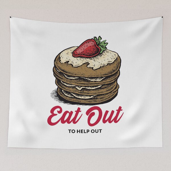 Item preview, Eat Out To Help Out designed and sold by DoodleBugDigits.