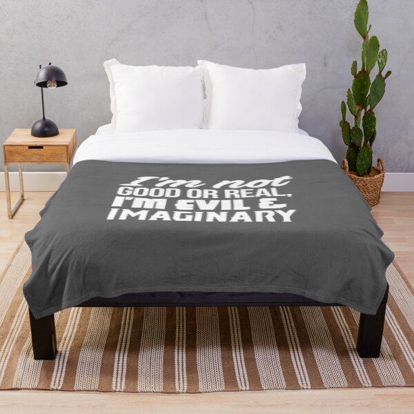 Item preview, Karen Walker: Im not good or real, Im evil and imaginary (Will and Grace) designed and sold by catalystdesign.