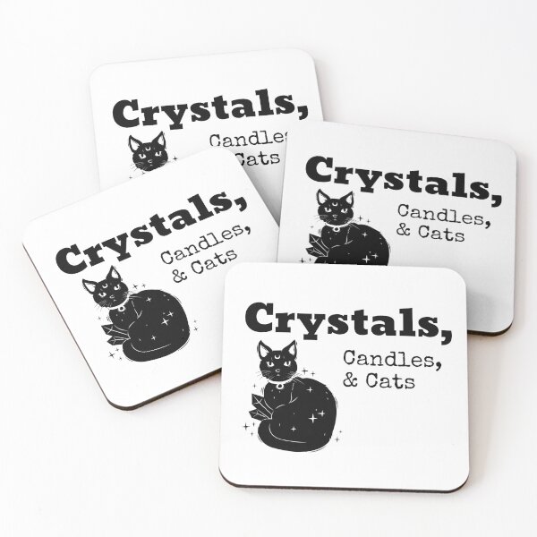 Item preview, Crystals, Candles, & Cats designed and sold by VibeGarden.