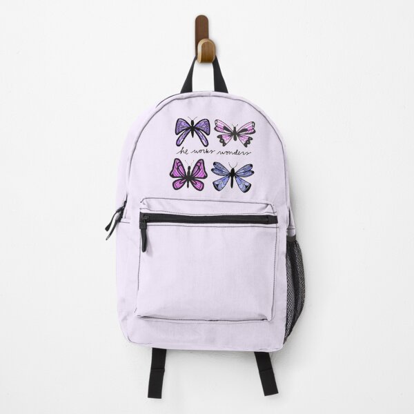 Item preview, Purple He Works Wonders Butterflies designed and sold by faithprints.