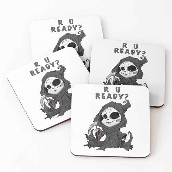 Item preview, R U READY? Mr. Grim (Grim Reaper) designed and sold by Rooks-Artworks.