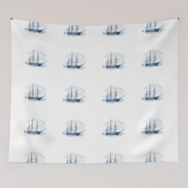 Item preview, Nautical Pattern designed and sold by artworkbyrihen.