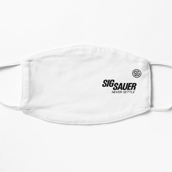 sig gun Never Settle Mask