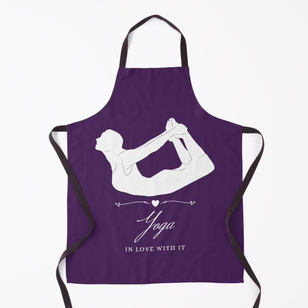 Item preview, Bow Pose Yogini - In Love with Yoga designed and sold by PacificStreams.