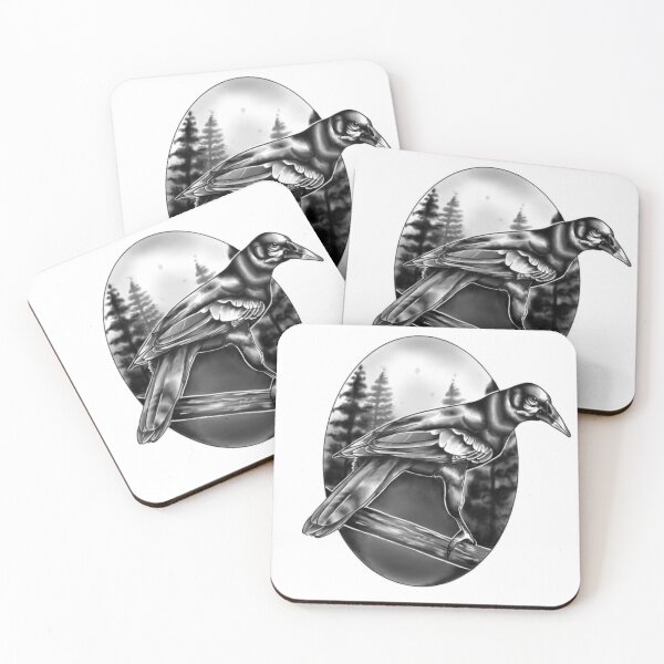 Item preview, Moody bird designed and sold by Kristen Davis.