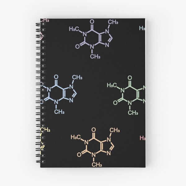 Item preview, Caffeine Molecule Aesthetic Pastel 8 Pack designed and sold by MoLecULaR-biO.