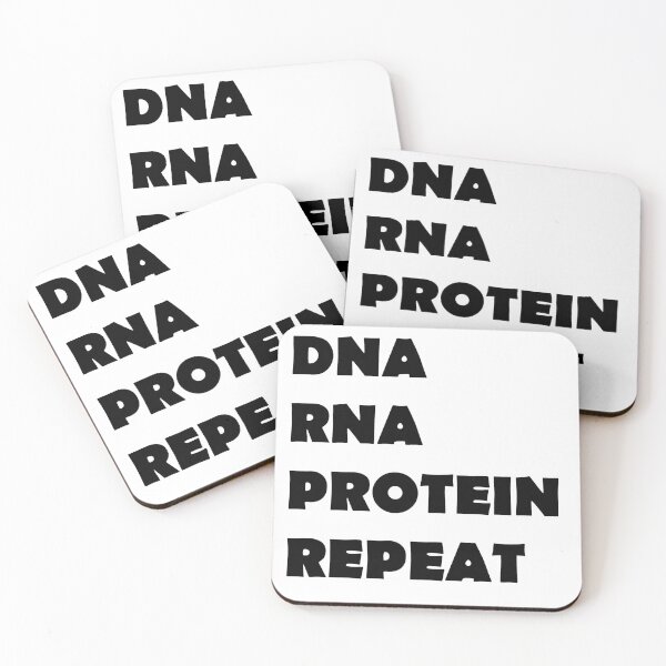 Item preview, DNA RNA Protein Repeat Central Dogma designed and sold by MoLecULaR-biO.