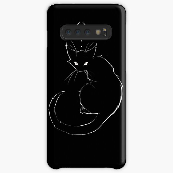 Black Cat Glare Samsung Galaxy Snap Case