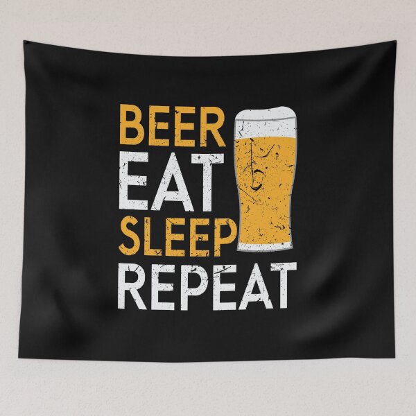 Item preview, beer eat sleep repeat designed and sold by chris299.