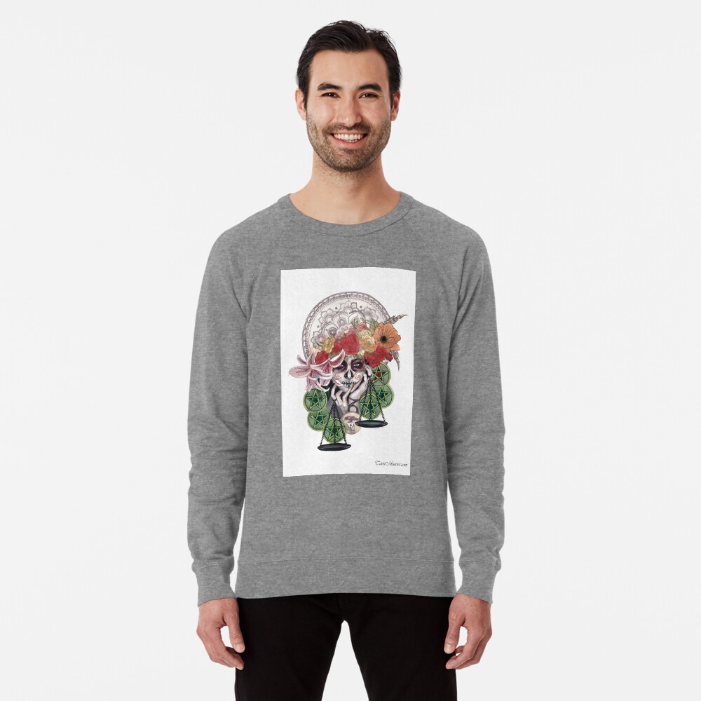 Item preview, Lightweight Sweatshirt designed and sold by tarotmuertos.