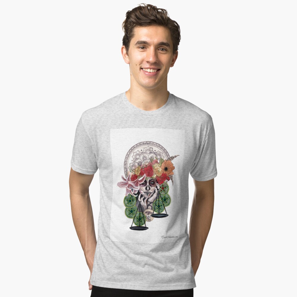 Item preview, Tri-blend T-Shirt designed and sold by tarotmuertos.