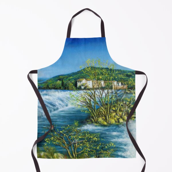 Item preview, ARNO RIVER AT ROVEZZANO Florence Tuscany Landscape designed and sold by BulganLumini.