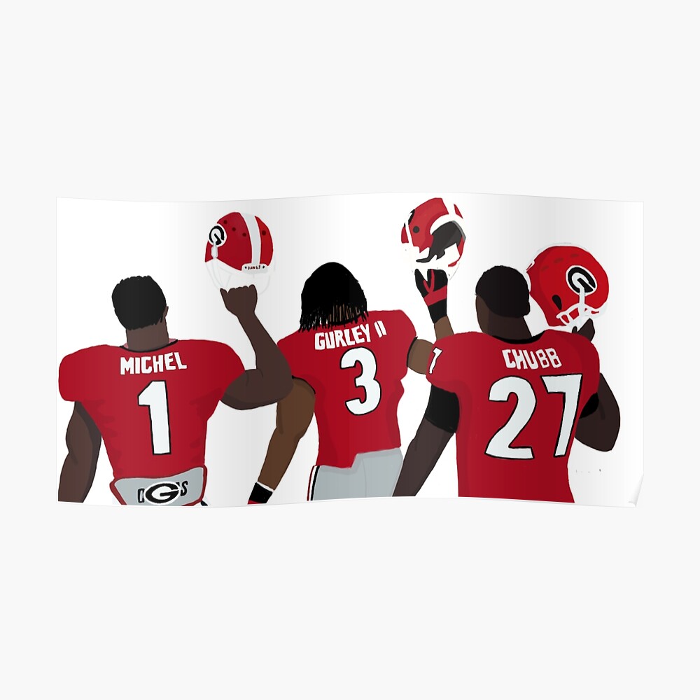 nick chubb uga jersey