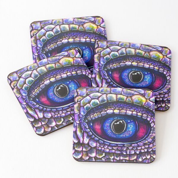 Item preview, The  Dragon of the Jungle with Blue eye designed and sold by Lynn Harriet.