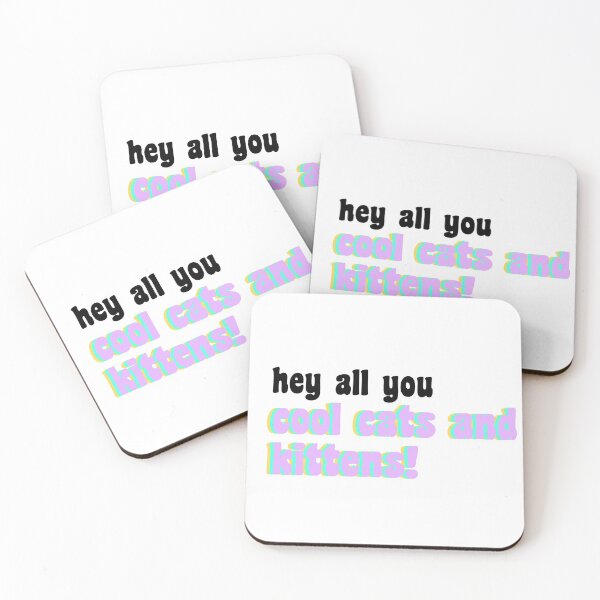 Item preview, hey all you cool cats and kittens designed and sold by laureneclemence.