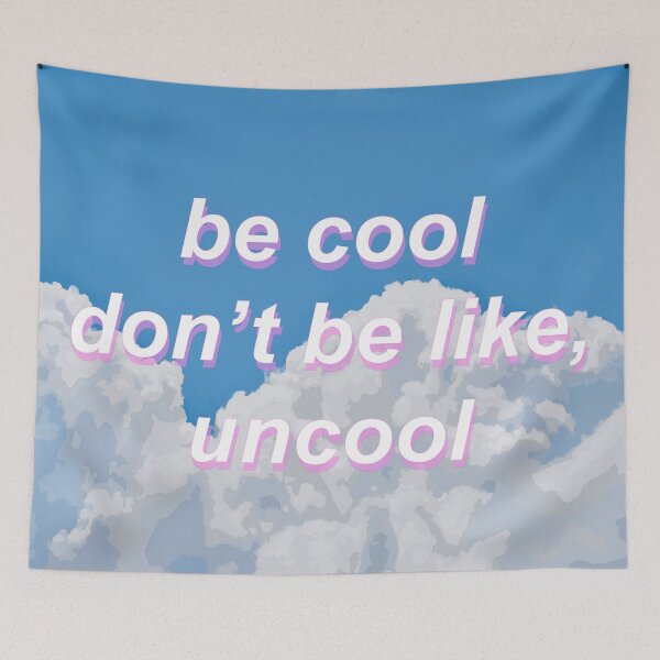 Item preview, Be Cool, Don't Be Like, Uncool designed and sold by MoLecULaR-biO.