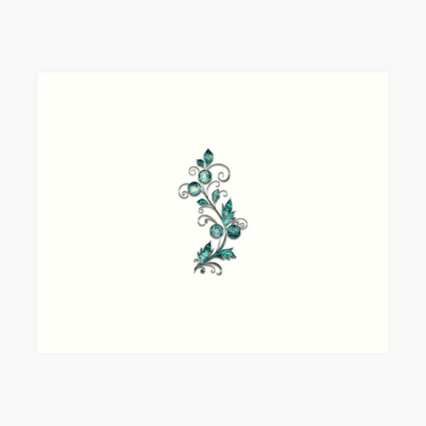 Aperçu de l'œuvre Fleurs de cristal créée et vendue par Izod55.