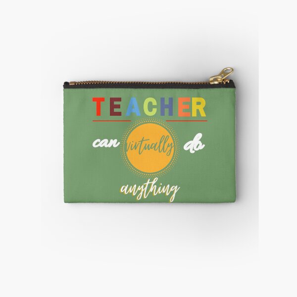 Item preview, TEACHER can virtually do anything. designed and sold by farhatkhanfir.