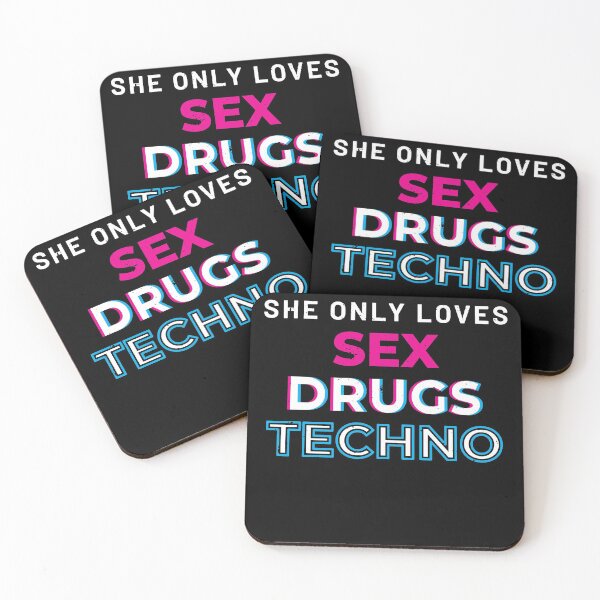 Item preview, Sex Drugs Techno designed and sold by Schmuddelshirt.