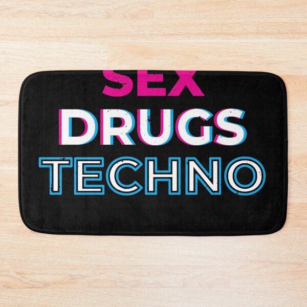 Item preview, Sex Drugs Techno designed and sold by Schmuddelshirt.