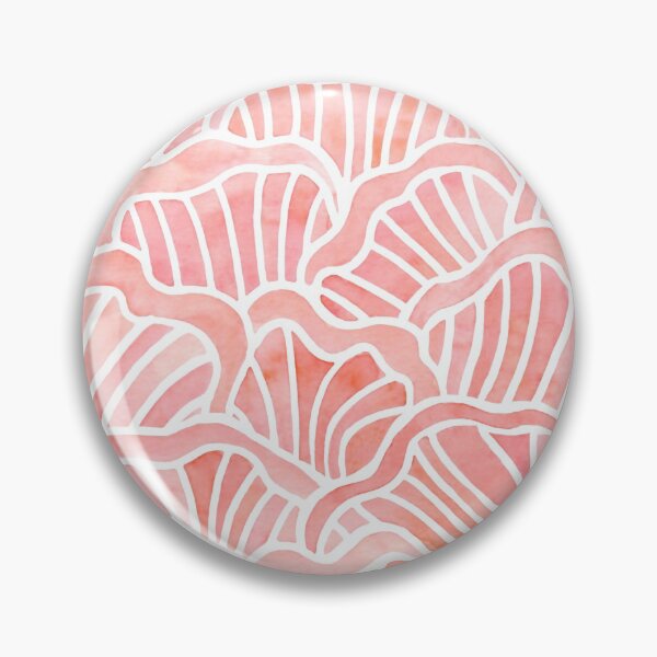 Item preview, Pink Oyster Mushroom Gills | Watercolor Pattern designed and sold by DeKoro.