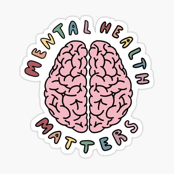 Item preview, Mental Health Matters designed and sold by merdesignsco.