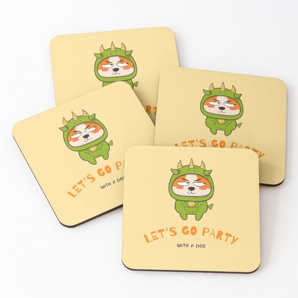 Item preview, Let's Go Party - Funny Pet T-Shirt designed and sold by Voanerges.