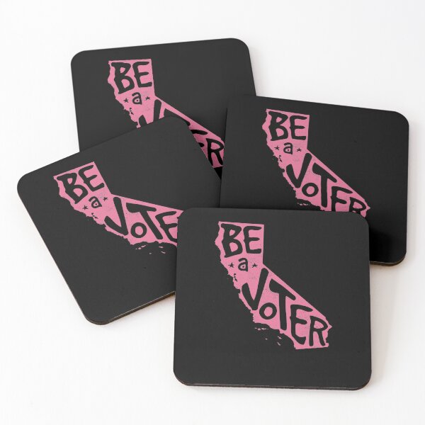 Item preview, Be a Voter California! (pink) designed and sold by bananna620.