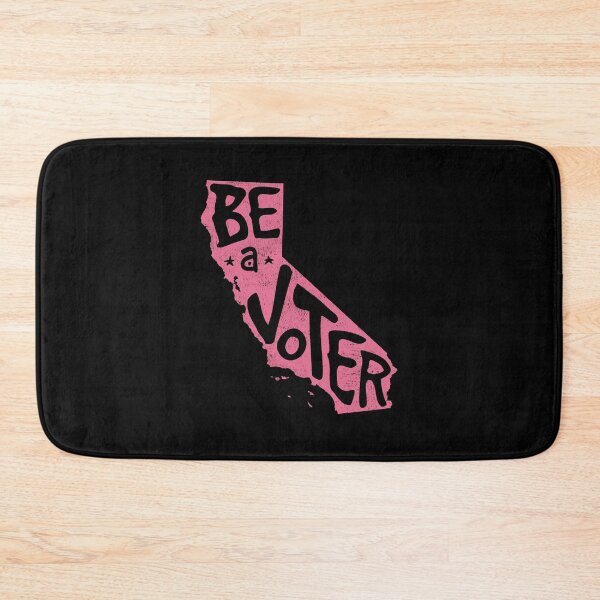 Item preview, Be a Voter California! (pink) designed and sold by bananna620.