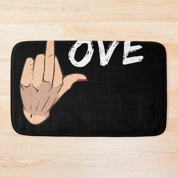 Item preview, Love middle finger designed and sold by Schmuddelshirt.