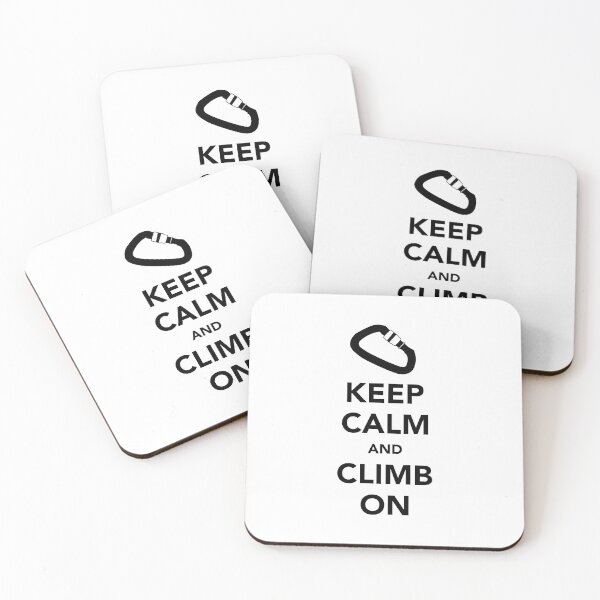 Item preview, Keep Calm and Climb On designed and sold by ClimbingDesigns.