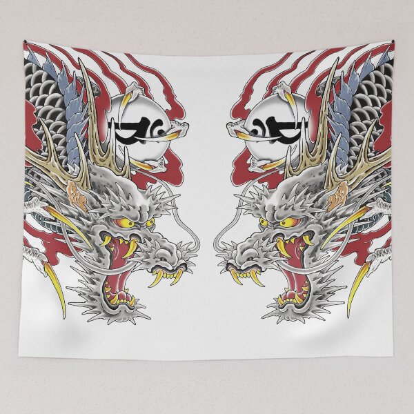 Item preview, Kiryu Kazuma Dragon Tattoo Yakuza designed and sold by thehollowpoint.