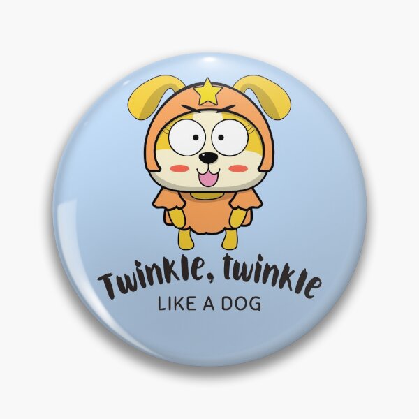 Item preview, Twinkle, Twinkle Like A Dog- Funny Pet T-Shirt designed and sold by Voanerges.