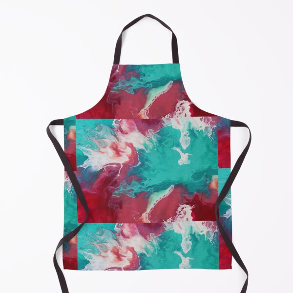 Item preview, Pink and Teal Dutch Pour designed and sold by crystalorrainee.