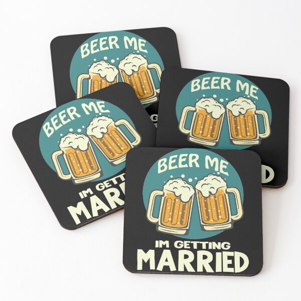 Item preview, beer me i'm getting married -funny beer men gift designed and sold by BAISSANE.