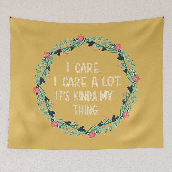 Item preview, I Care a Lot designed and sold by Cale Design Co..