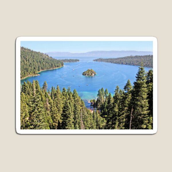 Emerald Bay on Lake Tahoe Magnet