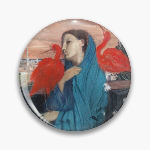 Item preview, Edgar Degas - Young Woman With Ibis designed and sold by artcenter.