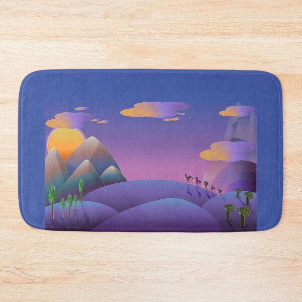 Item preview, Mountain landscape at dawn. designed and sold by Kajaniko.