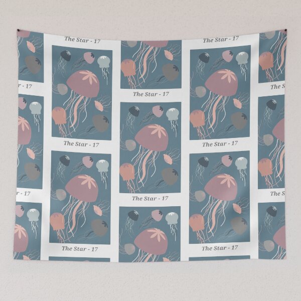 Item preview, The Star Underwater Tarot Card designed and sold by ciarakraken.