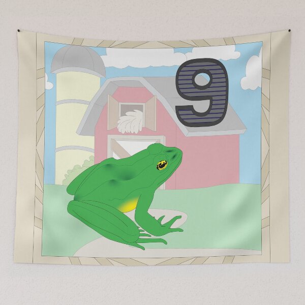 Item preview, Frog at the farm designed and sold by OrangeEden.
