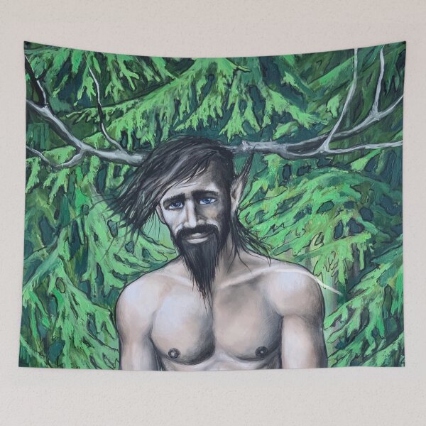 Item preview, "Lesovik" fragment of the artwork designed and sold by AlexGordenkov.