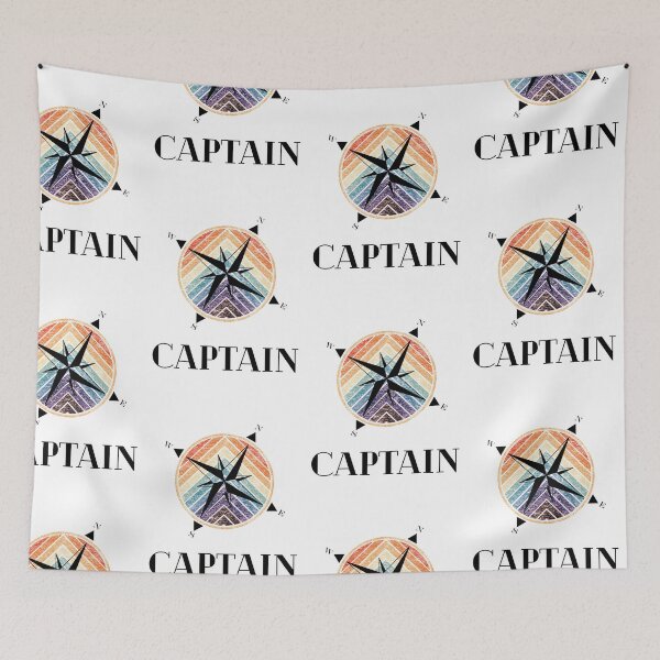 Item preview, sailor captain retro vintage logo designed and sold by pirminio.