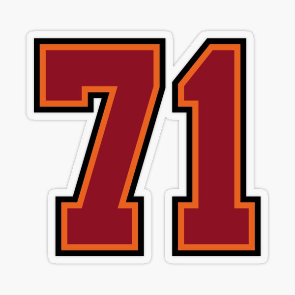 Number 21 Sports Tampa Twenty-One Jersey Sticker for Sale by HelloFromAja