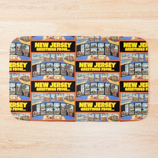 Item preview, New Jersey Postcard Art, Greetings From New Jersey designed and sold by K. Scott  Teeters.