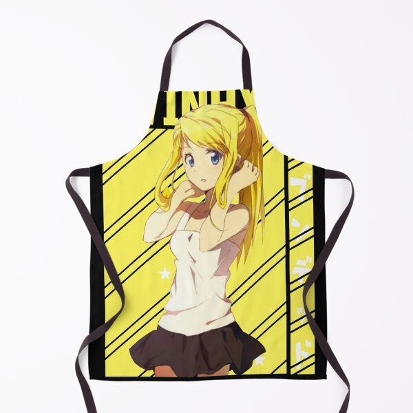 Item preview, fullmetal alchemist winry sticker mask tshirt designed and sold by Project-Seven.