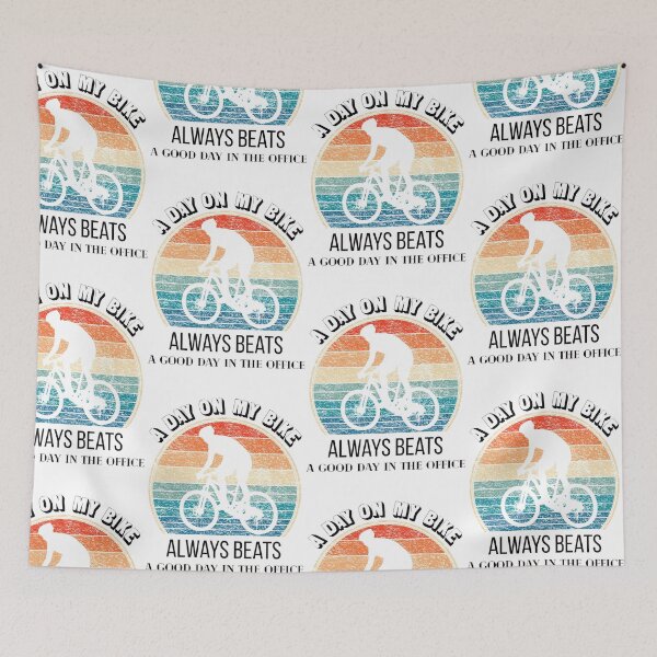 Item preview, mountainbike retro vintage saying designed and sold by pirminio.