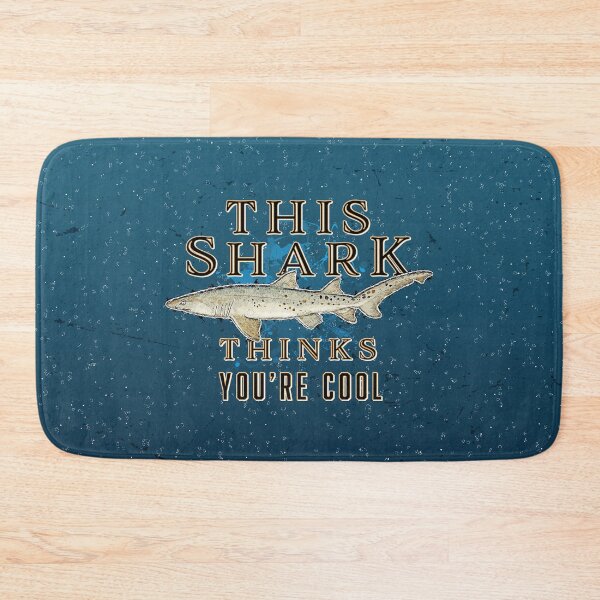Item preview, This Shark thinks you're cool - retro pattern designed and sold by amazimals.
