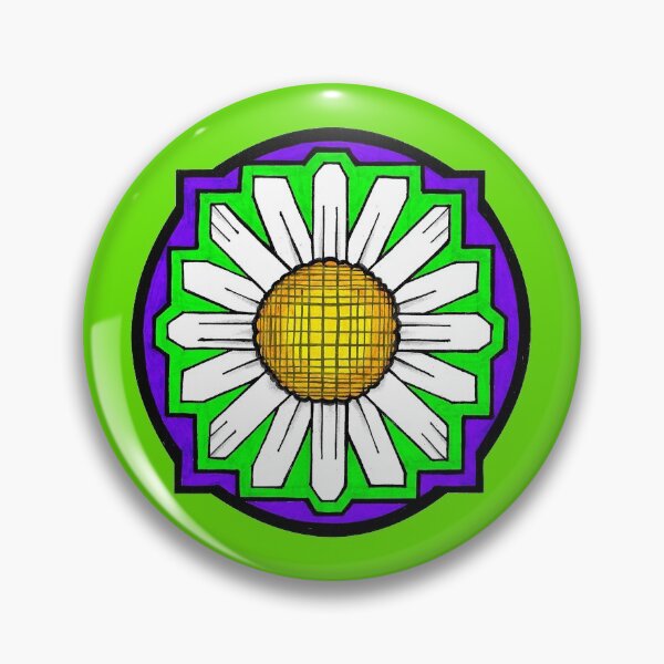 Item preview, Graphic DAISY Doodle (white) designed and sold by ALB101-Designs.
